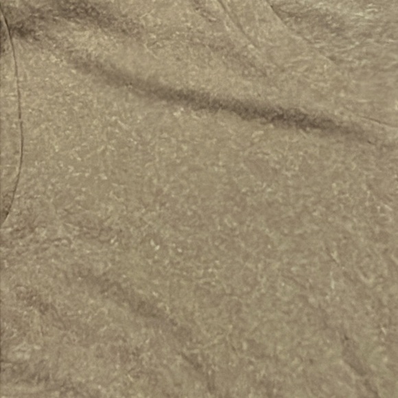 🌻 BOBEAU LIGHTWEIGHT LONG SLEEVE HOODIE V NECK AND TAUPE NUBBY FABRIC SIZE:S - Picture 6 of 12